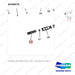 A250475 CONTROL GP-X-MSN HYDR - (2/2) - parts diagram, item 48 shown - genuine Doosan / Bobcat forklift part