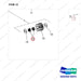 A250492 GEAR GP-FORWARD & REVERSE - parts diagram, item 12 shown - genuine Doosan / Bobcat forklift part