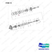 A250539 CLUTCH GP-FORWARD & REVERSE - full parts diagram, item 14 marked - genuine Doosan / Bobcat forklift part