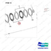 A250539 CLUTCH GP-FORWARD & REVERSE - parts diagram, item 14 shown - genuine Doosan / Bobcat forklift part