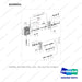 A250551 CONTROL GP-X-MSN HYDR - (2/2) - full parts diagram, item 18 marked - genuine Doosan / Bobcat forklift part