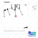 A250555 CONTROL GP-X-MSN HYDR - (2/2) - parts diagram, item 2 shown - genuine Doosan / Bobcat forklift part