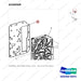 A250569 CONTROL GP-X-MSN HYDR - (1/2) - parts diagram, item 6 shown - genuine Doosan / Bobcat forklift part