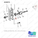 A250574 CONTROL GP-X-MSN HYDR - (2/2) - parts diagram, item 41 shown - genuine Doosan / Bobcat forklift part