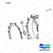 A250584 COVER GP-FRONT - parts diagram, item 4 shown - genuine Doosan / Bobcat forklift part