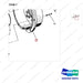 A250588 TORQUE CONVERTER GP - parts diagram, item 7 shown - genuine Doosan / Bobcat forklift part