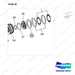 A250591 CLUTCH GP-FORWARD & REVERSE - parts diagram, item 30 shown - genuine Doosan / Bobcat forklift part