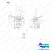 A250669 VALVE AR-3 SECTION - full parts diagram, item 2 marked - genuine Doosan / Bobcat forklift part