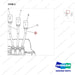 A250669 VALVE AR-3 SECTION - parts diagram, item 2 shown - genuine Doosan / Bobcat forklift part