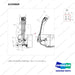 A250868 LINES GP-POWER STEERING - parts diagram, item 7 shown - genuine Doosan / Bobcat forklift part