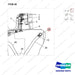A250972 LINES GP-MAST OPERATING - parts diagram, item 28 shown - genuine Doosan / Bobcat forklift part