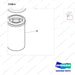 A251025 FILTER GP-OIL - parts diagram, item 6 shown - genuine Doosan / Bobcat forklift part