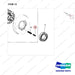 A251299 DIFFERENTIAL GP - parts diagram, item 13 shown - genuine Doosan / Bobcat forklift part