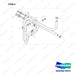 A251354 LINES GP-T/C COOLER - full parts diagram, item 4 marked - genuine Doosan / Bobcat forklift part