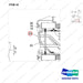 A251357 LINES GP-MAST OPERATING - parts diagram, item 34 shown - genuine Doosan / Bobcat forklift part