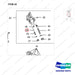 A252082 OIL PUMP - parts diagram, item 24 shown - genuine Doosan / Bobcat forklift part