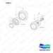 A252567 WHEEL & TIRE GROUP;DRIVE 991MM OAW-N.MAR - full parts diagram, item 2 marked - genuine Doosan / Bobcat forklift part