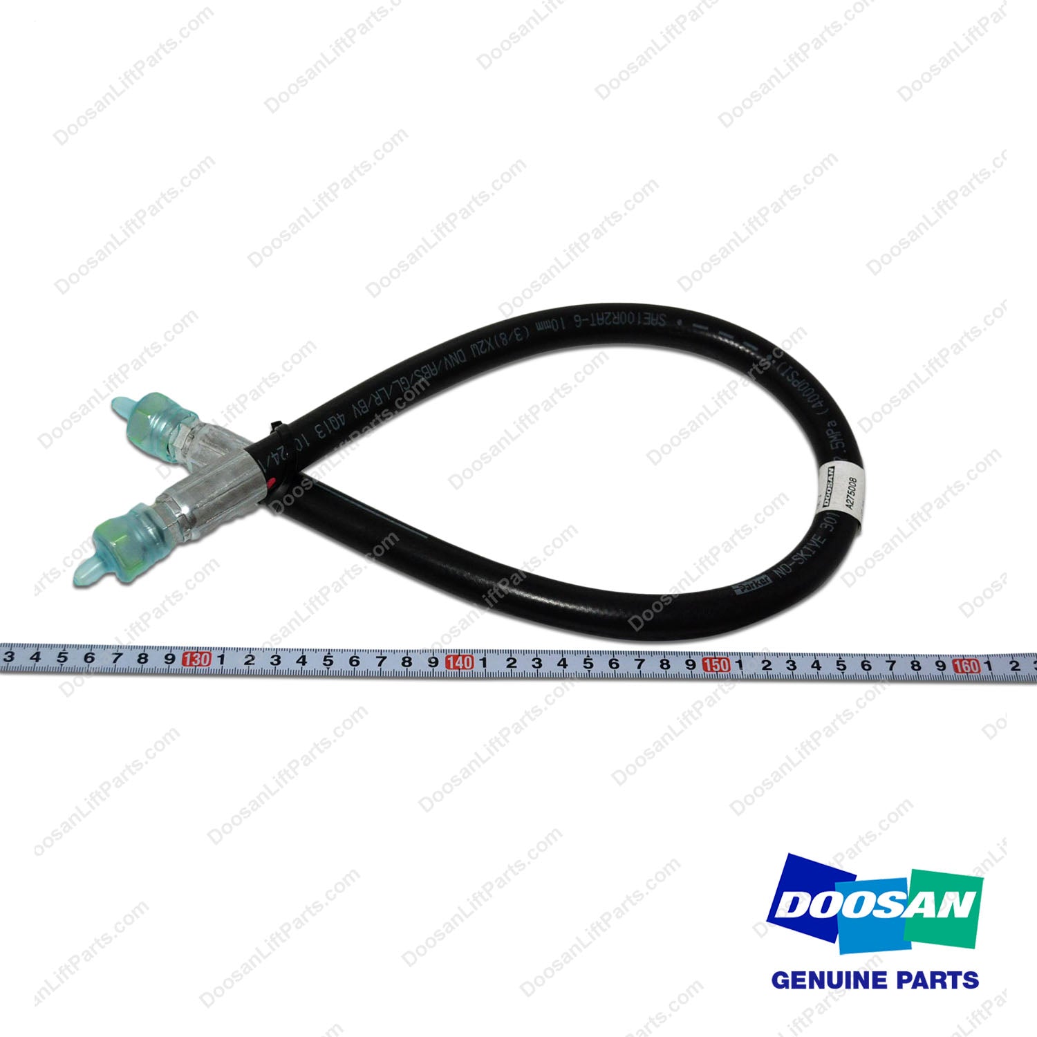 Hose Assy;straight - Doosan Forklift Part A275008