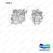 A293232 ENGINE AR - full parts diagram, item 2 marked - genuine Doosan / Bobcat forklift part