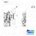 A293232 ENGINE AR - parts diagram, item 2 shown - genuine Doosan / Bobcat forklift part