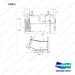 A301254 FLOOR PLATE GP - full parts diagram, item 2 marked - genuine Doosan / Bobcat forklift part