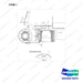 A304101 MOTOR GP-DRIVE - 36V - full parts diagram, item 1 marked - genuine Doosan / Bobcat forklift part
