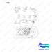A334109 WIRING GP - (LP, G430E) - full parts diagram, item 1 marked - genuine Doosan / Bobcat forklift part
