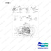 A334142 WIRING GP - full parts diagram, item 1 marked - genuine Doosan / Bobcat forklift part