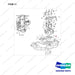 A343040 LP CARBURETOR GP - full parts diagram, item 11 marked - genuine Doosan / Bobcat forklift part
