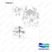 A351474 LIGHT GP - full parts diagram, item 4A-1 marked - genuine Doosan / Bobcat forklift part