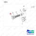 A353080 VALVE KIT;TRANSMISSION - parts diagram, item 4 shown - genuine Doosan / Bobcat forklift part