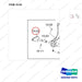 A362067 Control Gp-Accel & Brake & Inching - parts diagram, item 10-02 shown - genuine Doosan / Bobcat forklift part