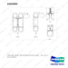 A363005 TIRE AND WHEEL GROUP;PNES(8.25X15-16PR) - full parts diagram, item 1B marked - genuine Doosan / Bobcat forklift part
