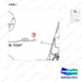A364078 WIRING GP - (G643) - parts diagram, item 1 shown - genuine Doosan / Bobcat forklift part