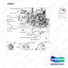 A364090 WIRING GP - (G643E) - parts diagram, item 2 shown - genuine Doosan / Bobcat forklift part