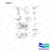 A364095 CHANGE OVER AR.-TO UL DS TYPE - full parts diagram, item 33 marked - genuine Doosan / Bobcat forklift part