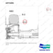 A371695 FRONT SOLID DOUBLE,REAR PNEUMATIC - parts diagram, item A-4 shown - genuine Doosan / Bobcat forklift part