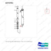 A373761 Lift Cylinder Gp-STD(Code X) - parts diagram, item 17 shown - genuine Doosan / Bobcat forklift part