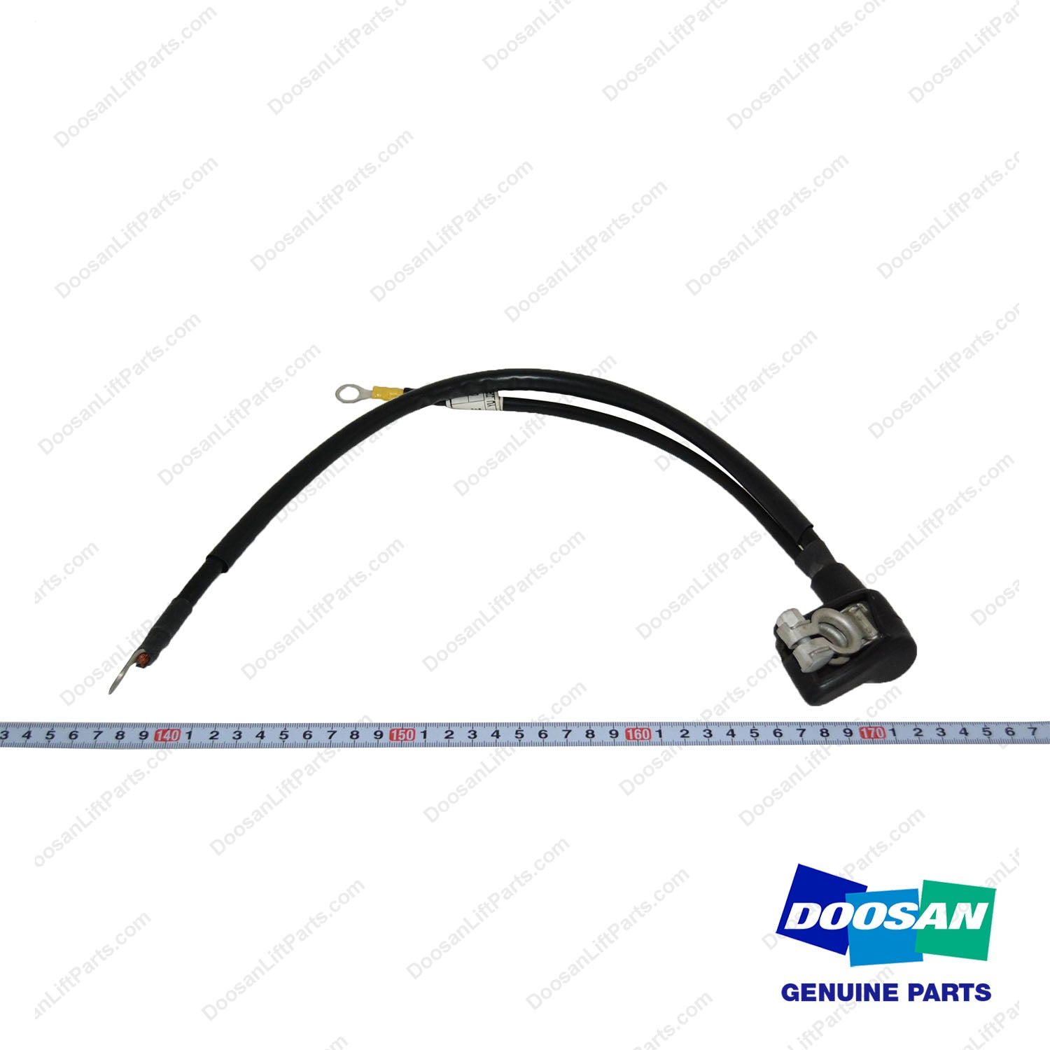 Cable,Battery;(-) - Doosan Forklift Part A374056