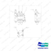 A375333 VALVE,CONTROL - full parts diagram - genuine Doosan / Bobcat forklift part