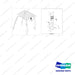 A381392KT STROBE;AMBER;BELOW;(KIT) - full parts diagram - genuine Doosan / Bobcat forklift part