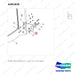 A381828 DOOR ASSY,SIDE;FIX-LH - parts diagram, item 10 shown - genuine Doosan / Bobcat forklift part