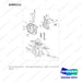 A383111 Transmission Ass'y - Housing & Accessory - full parts diagram, item 3 marked - genuine Doosan / Bobcat forklift part