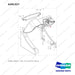 A391327 PANEL;GROUP - full parts diagram, item 16 marked - genuine Doosan / Bobcat forklift part