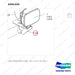 A391430 LAMP GROUP;REAR COMBI - parts diagram, item 1-02 shown - genuine Doosan / Bobcat forklift part