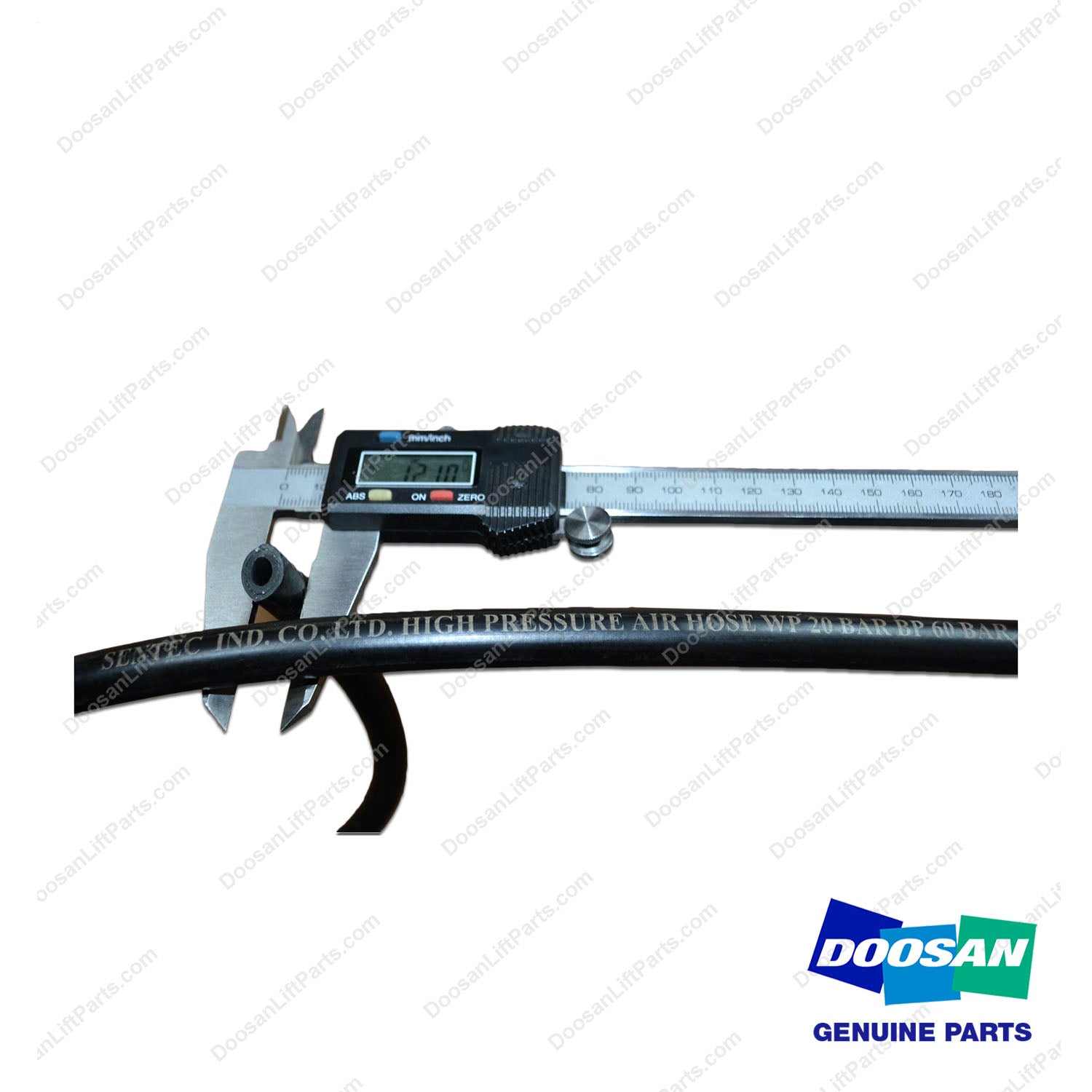 Hose-Vacuum Sold in CM - Doosan Forklift Part A402100