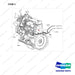 A402262 Lines Gp-Fuel - full parts diagram, item 3 marked - genuine Doosan / Bobcat forklift part