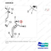 A402816 HOSE GROUP,HYDRAULIC;POWER STEERING - parts diagram, item 1 shown - genuine Doosan / Bobcat forklift part