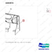 A402874 FCU,CROWN;LP, MMC 2.4L - parts diagram, item 3 shown - genuine Doosan / Bobcat forklift part