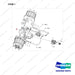 A403159 Drive Axle Gp - full parts diagram, item 1 marked - genuine Doosan / Bobcat forklift part